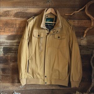 Tan Military Field Jacket